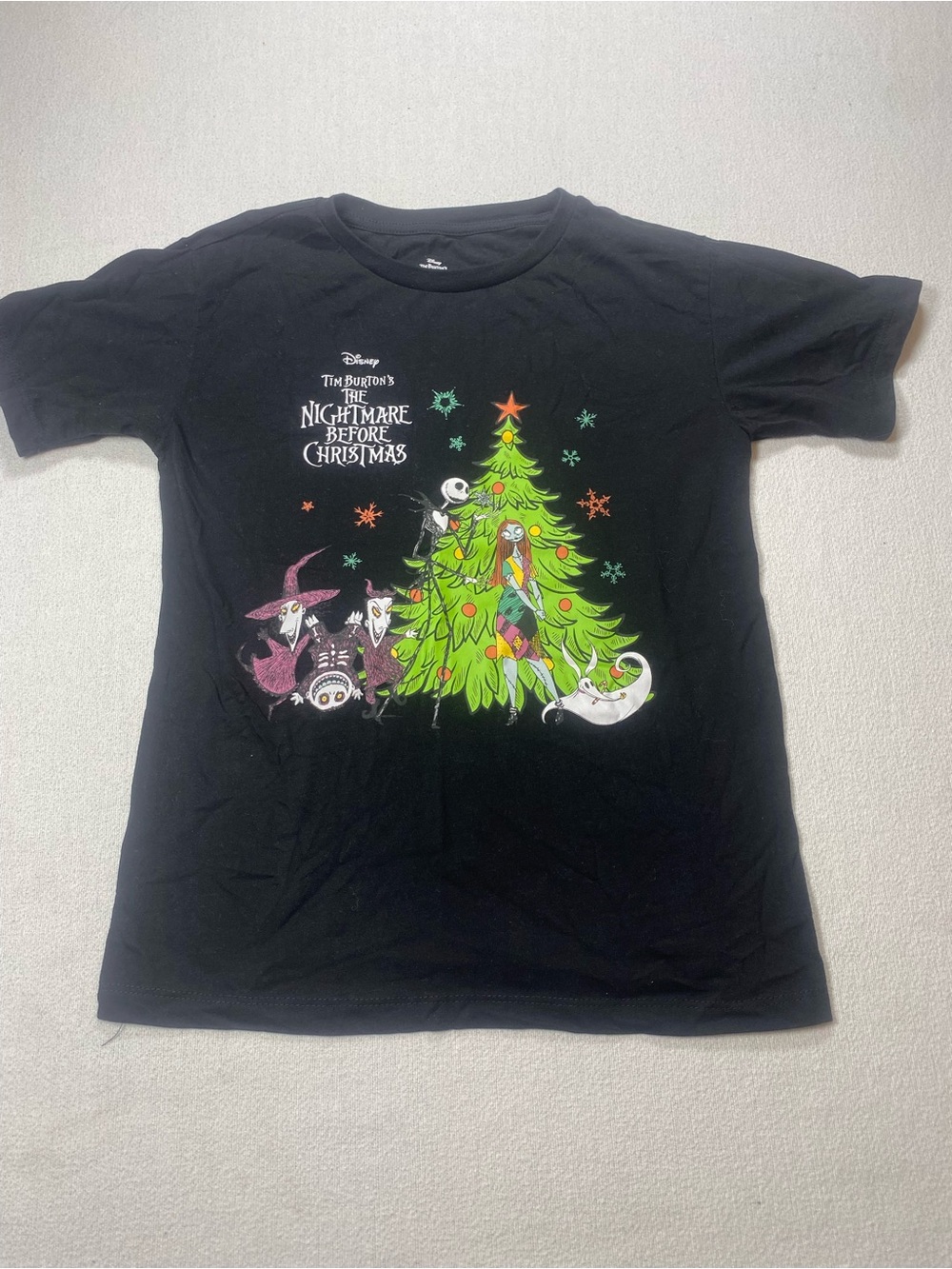 Disney The Nightmare Before Christmas Holiday Tree Tee